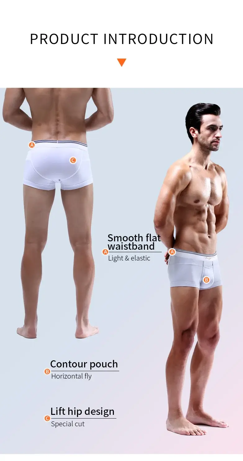 52025 Men's Premium MicroModal Boxers (3-Pack) – Ultra-Soft Silky Fabric, U-Shaped Contour Pouch and Comfortable Modern Fit — image 2