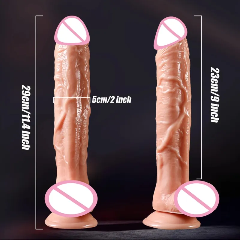 Realistic Dildos dick Women Masturbation Sexy Adult Sex Toys Soft Butt Plug Toys Penetration Anal adults 18 plus dilidoo women — image 8