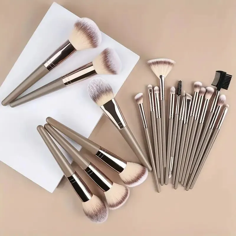 3-20Pcs Premium Makeup Brushes Set Soft Fluffy Beauty Cosmetic Foundation Makeup Brush Eyeshadow Blush Kabuki Make Up Tools — image 5