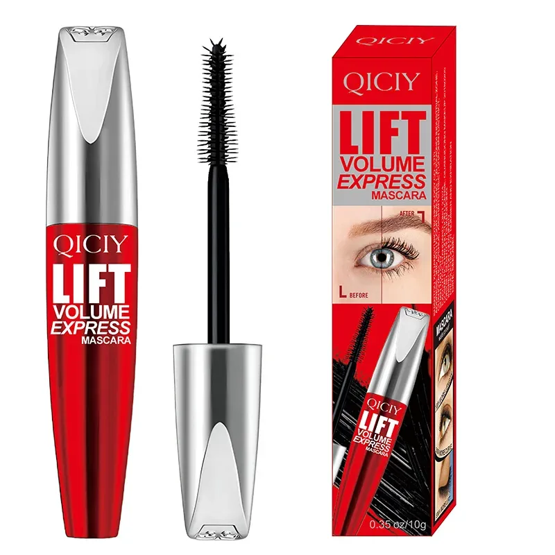 4D Volumizing Black Mascara Non-Clumping Formula Creates Lengthened & Full Lashes Fashion Daily Eye Makeup