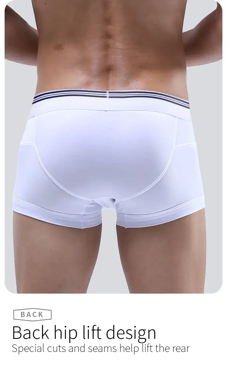 52025 Men's Premium MicroModal Boxers (3-Pack) – Ultra-Soft Silky Fabric, U-Shaped Contour Pouch and Comfortable Modern Fit — image 8