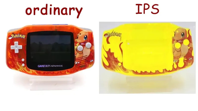 Pokémon GBA Shell IPS Full Set Housing Shell Cover for Console GBA Case Shell — image 7