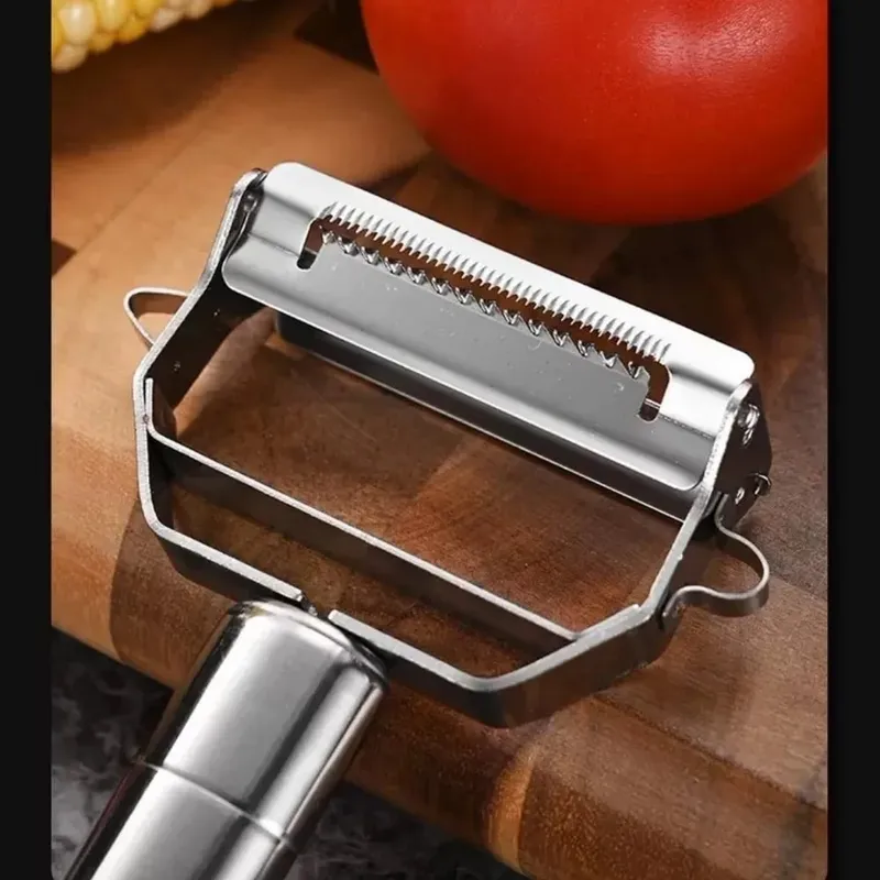 Stainless Double Sided Blade Multi-functional Peeler Vegetable Peeler Double Planing Grater Kitchen Accessories Cooking Tools — image 9