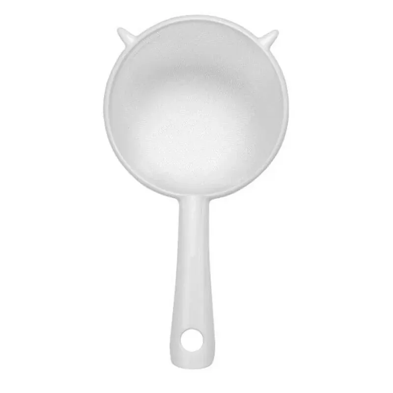 Kitchen Handheld Plastic Sieve Tea Strainer Flour Sifter Filter Reusable Handheld Filter Kitchen Accessories — image 8