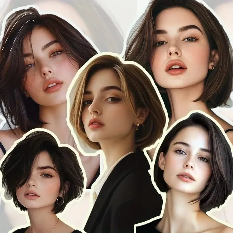 Seamless Synthetic Clip Ins Bangs Hair Extension With Secure BB Clips Thick Lining of Hair Top Side Cover Hairpieces for Women — image 7