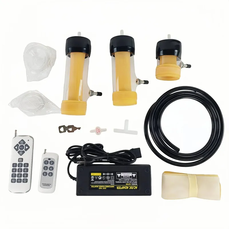 Automatic Male Masturbator 99 Modes Vacuum Suction Stroker Variable Frequency Machine with 3 Replaceable Silicone Sleeves Dual Remote Controls Portable Storage Case for Men Adult Sex Toy — image 8