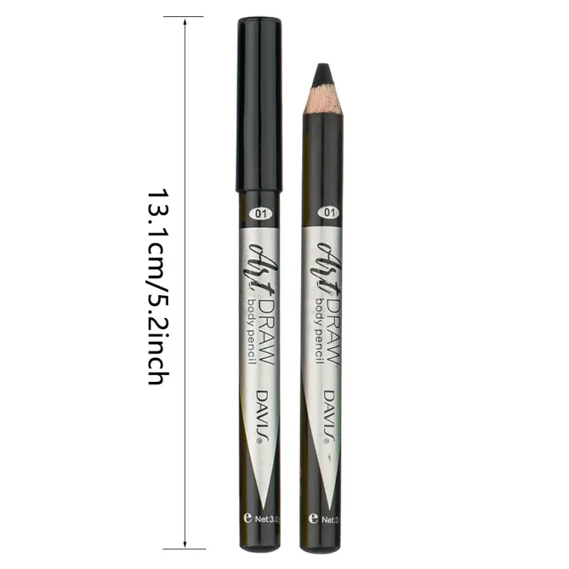 15 Color Eyeliner Lip Liner Pen Black Blue Multicolor Metallic Pearly Glitter Matte Finish Punk Smokey Style Eye Makeup Pen — image 4