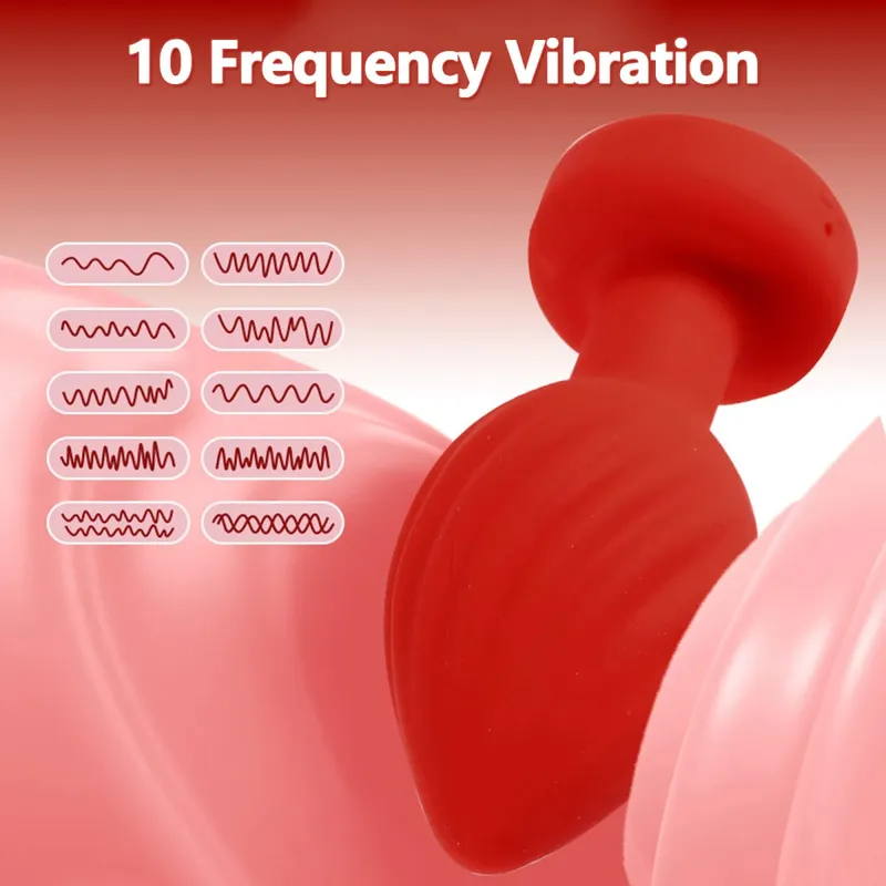 Drahtlose Bluetooth Anal Plug Vibrator Weibliche Vagina Stimulator APP Fernbedienung Butt Plug Massage Erwachsene Sex Spielzeug für Mann Frauen — image 2