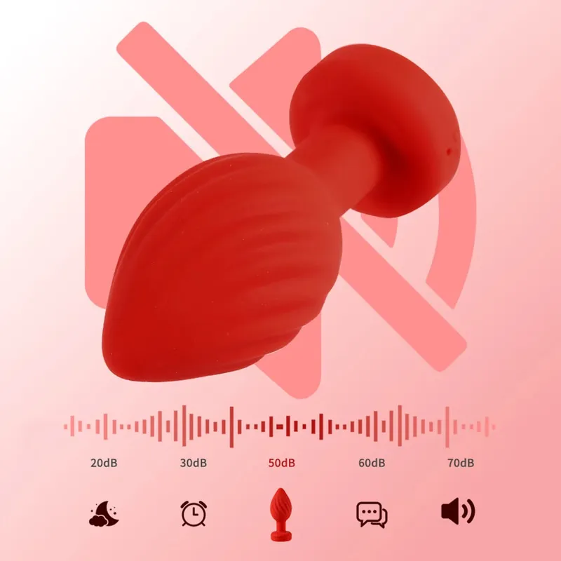 Drahtlose Bluetooth Anal Plug Vibrator Weibliche Vagina Stimulator APP Fernbedienung Butt Plug Massage Erwachsene Sex Spielzeug für Mann Frauen — image 6