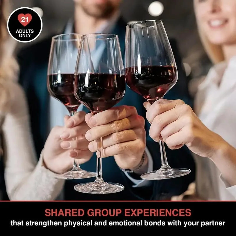 Drunk Desires Couples Drinking Card Game Romantic Interactive Party Board Game Paper Card Set For Date Night Valentine's Day Couple Gathering Entertainment — image 4