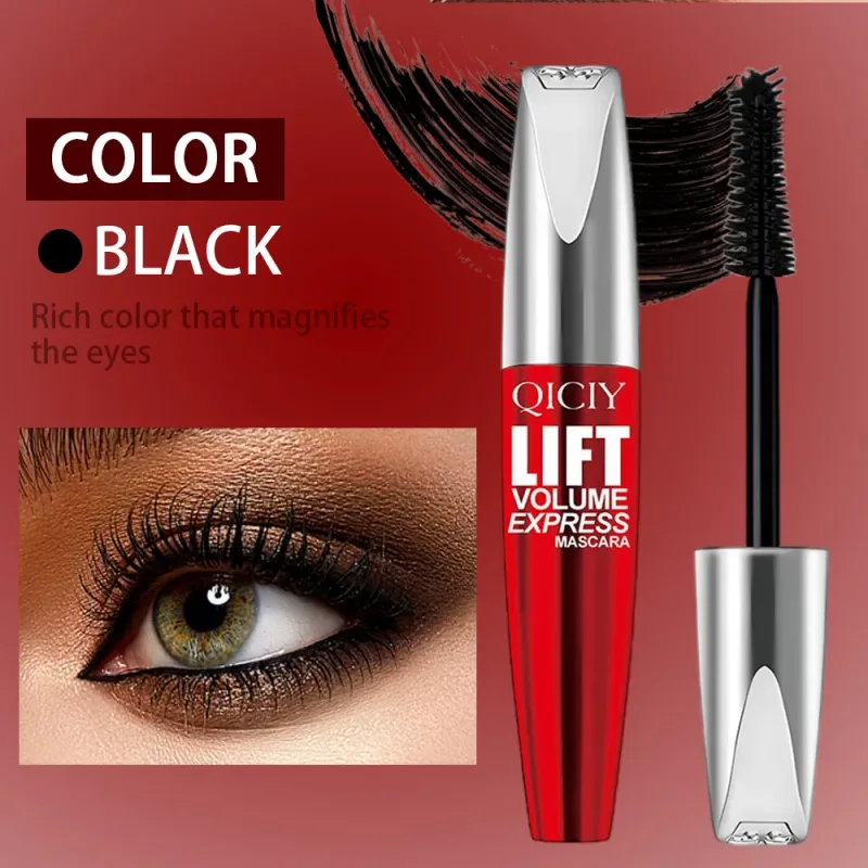 4D Volumizing Black Mascara Non-Clumping Formula Creates Lengthened & Full Lashes Fashion Daily Eye Makeup — image 3
