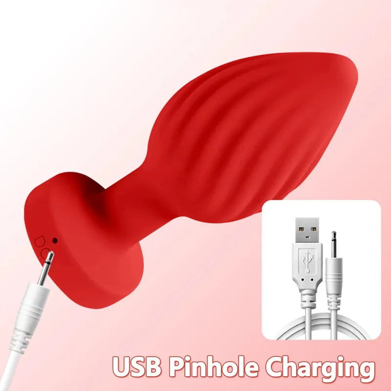 Drahtlose Bluetooth Anal Plug Vibrator Weibliche Vagina Stimulator APP Fernbedienung Butt Plug Massage Erwachsene Sex Spielzeug für Mann Frauen — image 5