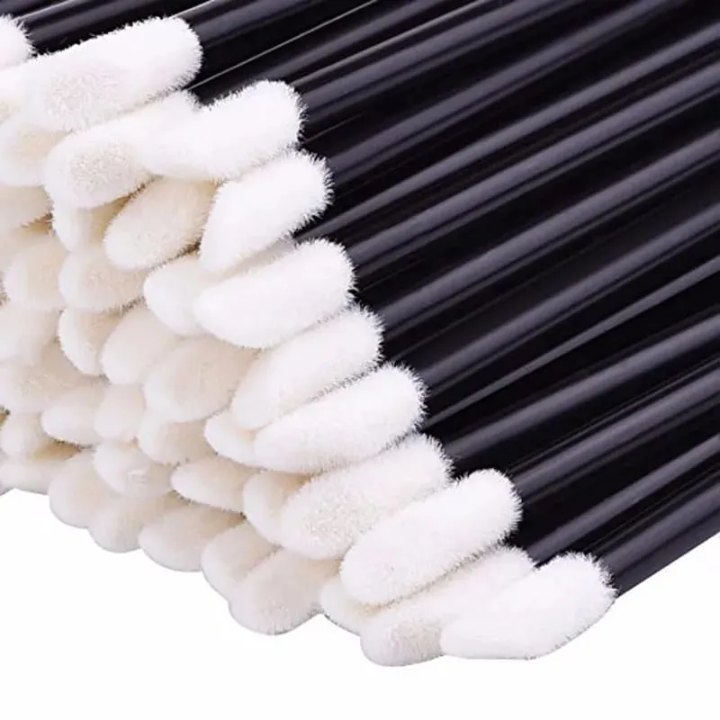 500/1000 PCS Lip Brush Women Accessories Wholesale Lipstick Gloss Wands Applicator Perfect Best Make Up Tool — image 5