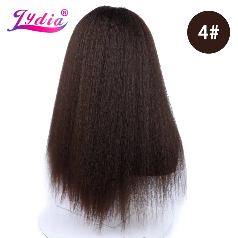 Lydia 8Pcs /Set With18Clips-In Synthetic Kinky Staight Hair Extensions Long Heat Resistant Hair-Pieces16-20 Inches Afro American — image 10