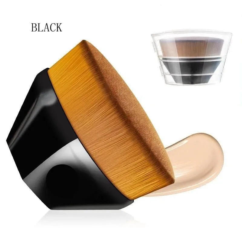 Magiske makeupbørster med høj densitet til BB-creme Løspulver blødt og sporløst foundation makeup børste Kosmetisk værktøj — image 1