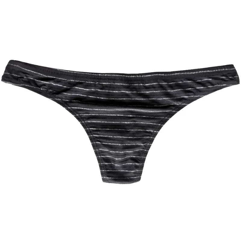 5 Men Sexy Briefs Stripe Bikini Breathable Soft Underwear Cucea Underpants Man Comfortable Gay Pants Cueca Male Panties C903-1 — image 19
