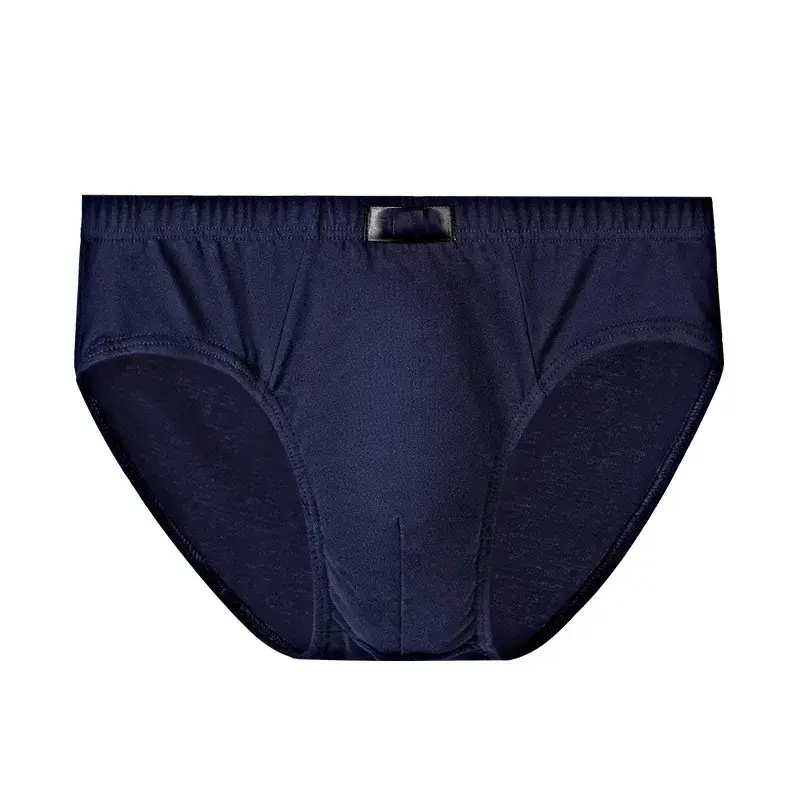 100% Cotton Mens Briefs Plus Size Men Underwear Panties Men's Breathable Solid Sexy Comfortable Shorts 5XL/6XL — image 1