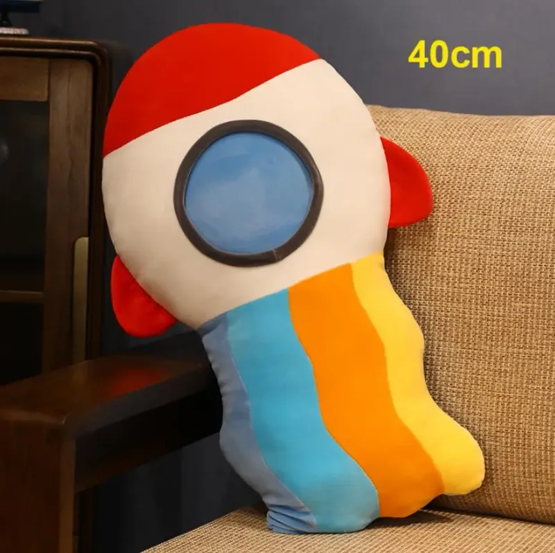 Creative Stuffed Pillow Space Astronaut Plush Toys Funny Simulation Mars Aviation Cushion for Children Boys Birthday Gift — image 8