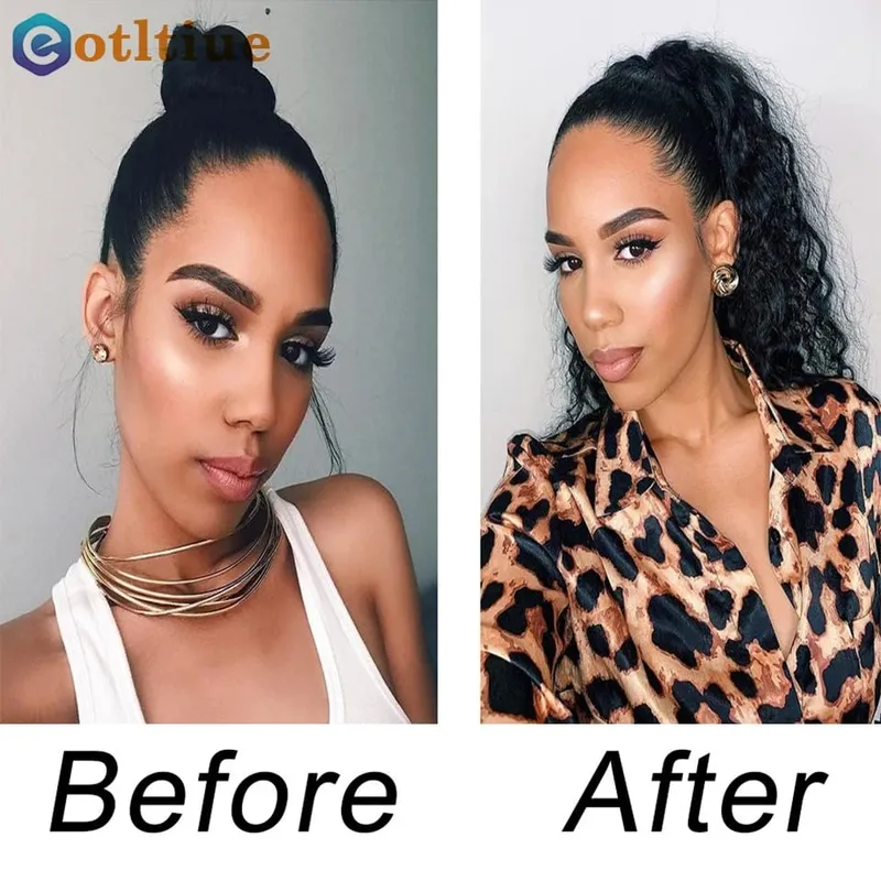 Water Wave Clip in Hair Extensions Real Human Hair Deep Curly Clip Ins for Women 8Pcs 120G Brazilian Remy Human Hair Extensions