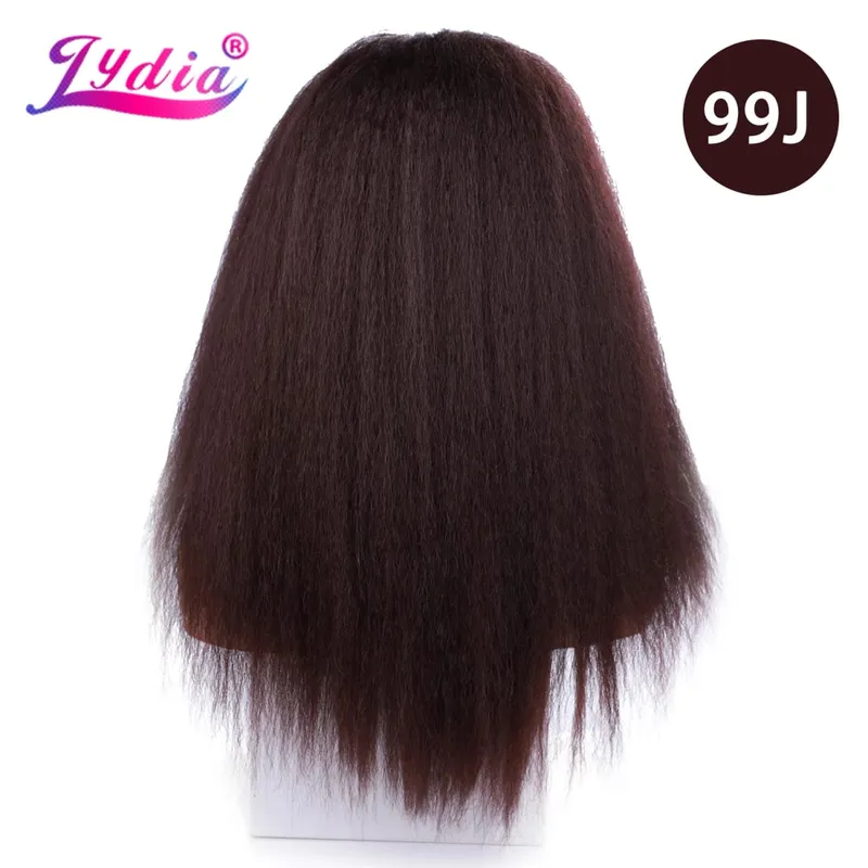 Lydia 8Pcs /Set With18Clips-In Synthetic Kinky Staight Hair Extensions Long Heat Resistant Hair-Pieces16-20 Inches Afro American — image 14