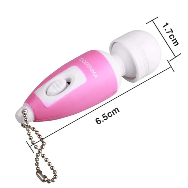 Tiny Vibrator Magic Powerful Female Personal Massager Wand Fairy Discreet Mini AV Vibrator Clitoris Stimulator Sex Toy For Women — image 3