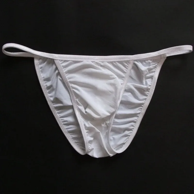 bagong Kasuotang Panloob na Panlalaki Briefs Sexy Gay Fashion Briefs Gay Penis Pouch Lalaki Bikini Maliit na Underwear jockstrap gay underwear 2019 hot — image 4