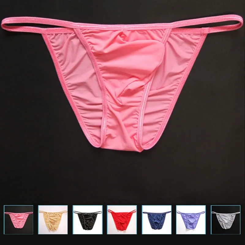bagong Kasuotang Panloob na Panlalaki Briefs Sexy Gay Fashion Briefs Gay Penis Pouch Lalaki Bikini Maliit na Underwear jockstrap gay underwear 2019 hot — image 2
