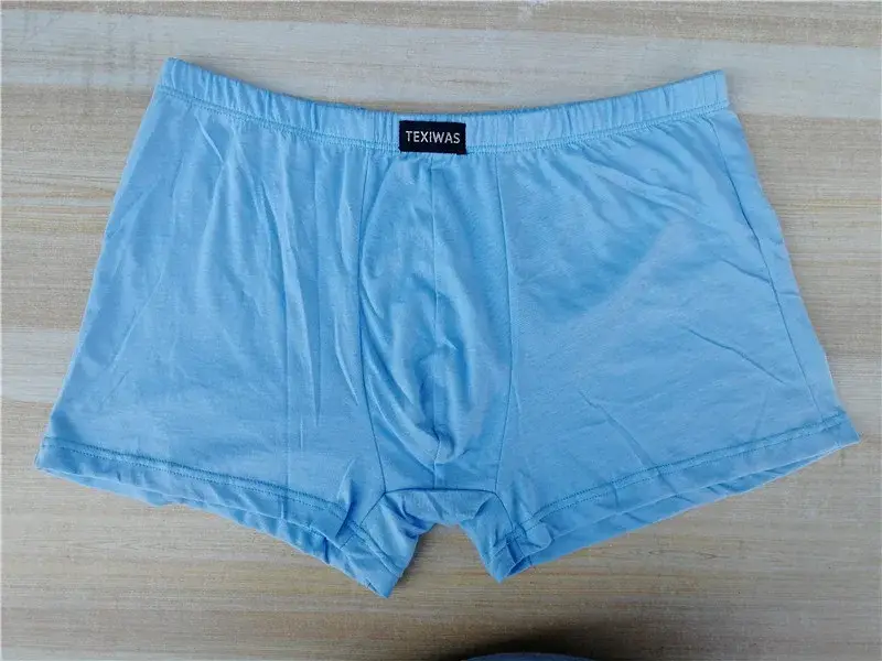 7XL 8XL 100% Cotton 4pcs/lot Big Size underpants Men Boxers plus size large size shorts breathable cotton underwear — image 1
