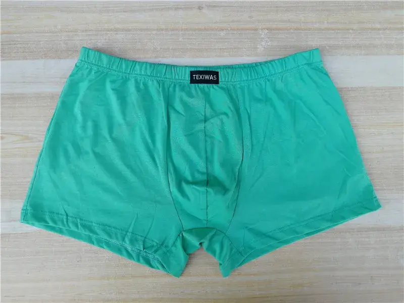 7XL 8XL 100% Cotton 4pcs/lot Big Size underpants Men Boxers plus size large size shorts breathable cotton underwear — image 2