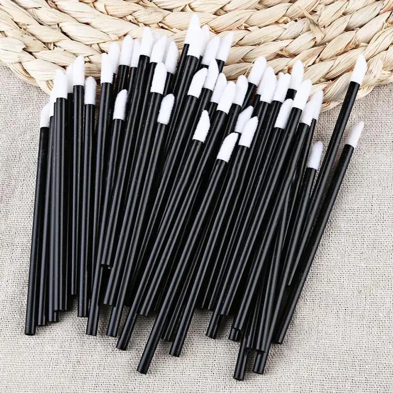 Bulk 50/500/2000Pcs Lip Brush Professional Applicators Wholesale Lipstick Wands Women Lip Gloss Brushes Make up Tool Accessories — image 4