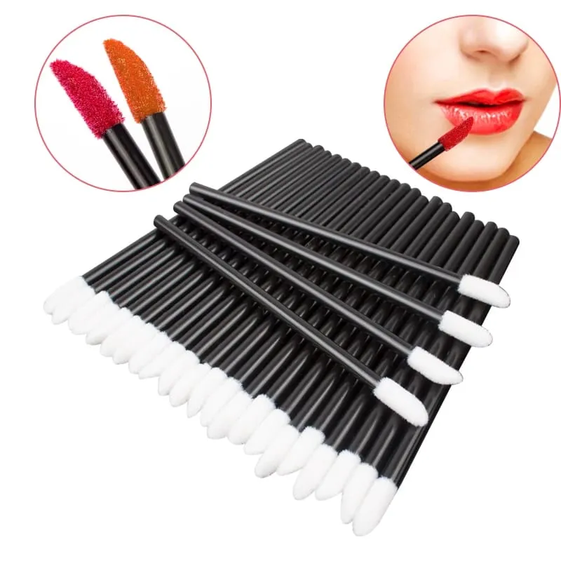 Bulk 50/500/2000Pcs Lip Brush Professional Applicators Wholesale Lipstick Wands Women Lip Gloss Brushes Make up Tool Accessories — image 3