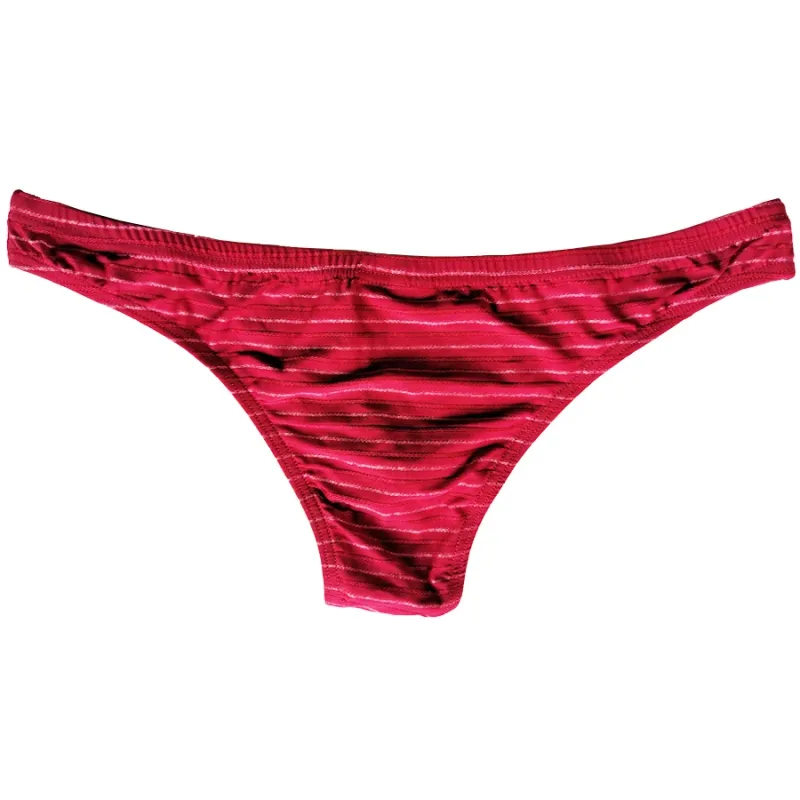 5 Men Sexy Briefs Stripe Bikini Breathable Soft Underwear Cucea Underpants Man Comfortable Gay Pants Cueca Male Panties C903-1 — image 16