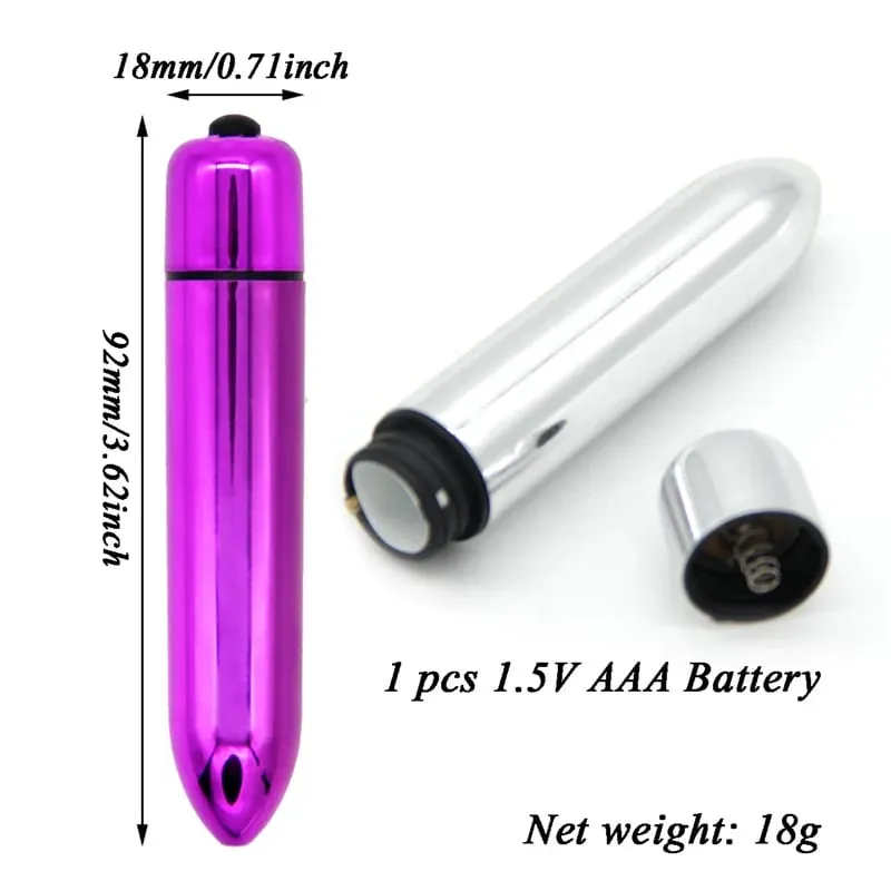 Mini Bullet Vibrator untuk Wanita Kalis Air Perangsang Kelentit Dildo Vibrator Mainan Seks untuk Produk Seks Wanita