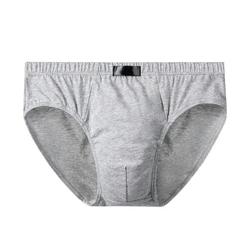 100% Cotton Mens Briefs Plus Size Men Underwear Panties Men's Breathable Solid Sexy Comfortable Shorts 5XL/6XL — image 3