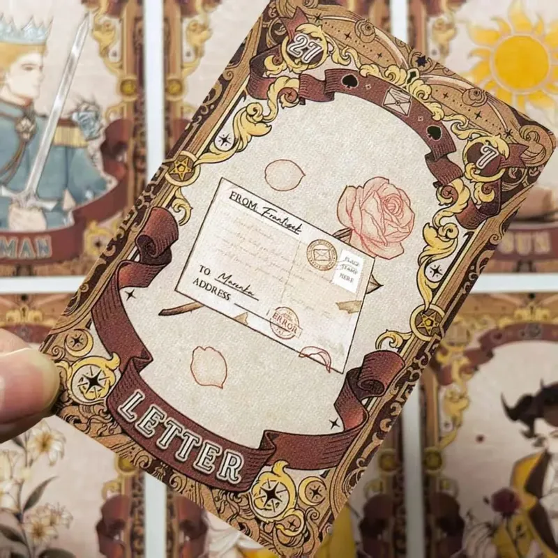 Fairy Tale Dream Lenormand Tarot Deck - 44 Cards Tabletop Game Illustration Theme para sa Divination At Storytelling