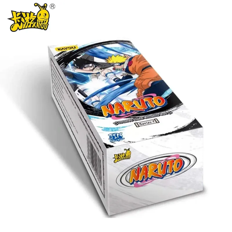 Genuine Naruto T4W8 JIN1 JIN2 SEA English Version Global Version Booster Box Anime TCG Rare CR Ninja World Collection Card — image 3