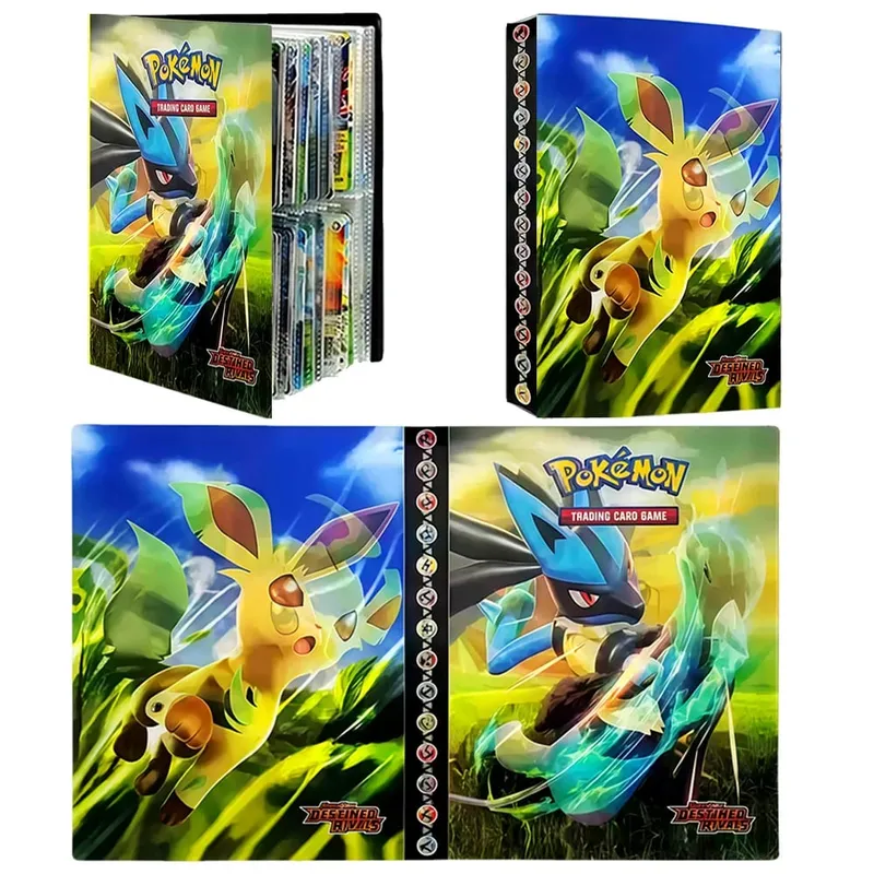240/540PCS Pok é mon Cards Album Book Pokemon Game Charizard Card Album VMAX GX EX Holder Collection Binder Folder Kids Toy Gift — image 16