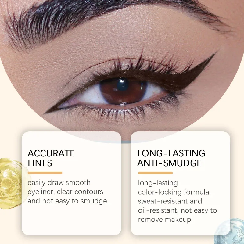 Smooth Creamy Gel Eyeliner Pencil Collection - Waterproof Long-Lasting No Smudging Professional Eye Makeup — image 4