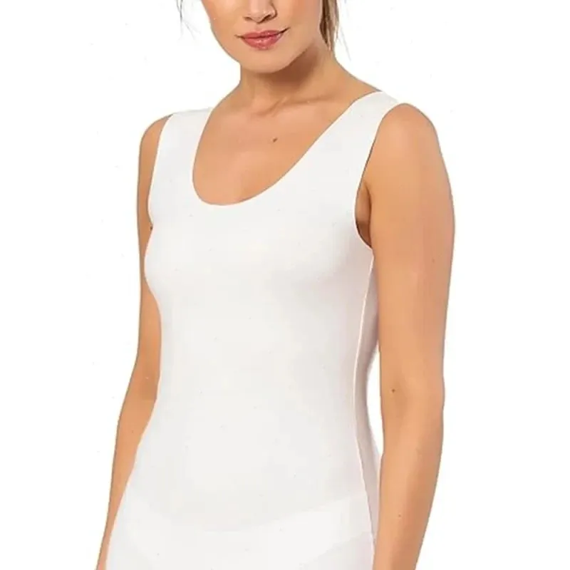 Summer Women Tank Tops Ice Silk Seamless Vest Female Thin Breathable Sleeveless Shirts Slim Camisoles Undershirts Black M-4XL — image 3