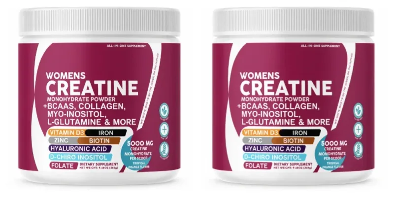 Female Creatine Powder Creatine Monohydrate Powder with BCAA & Amino Acids Daily Health and Nutrition Dietary Supplement — image 8
