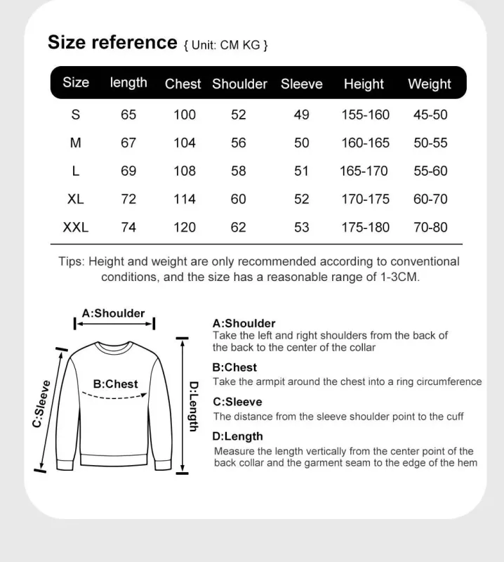 Powerhouse Gym Letter Printing Men Sweatshirts Winter Fleece Warm Hoodie Korean Loose Crewneck Pullovers Hip Hop Male Clothes — image 29