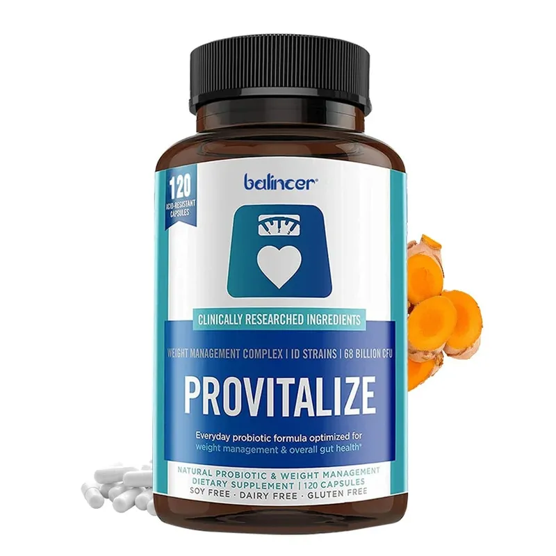 Provitalize Capsules - Women Probiotics + Moringa Weight Management Immune Health & Gut Health Support 30/60/120 Caps