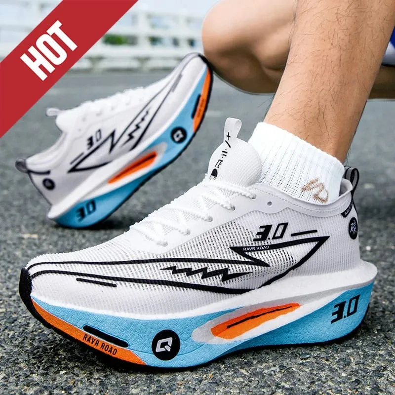 NEW Running Shoes Men Sports Marathon Carbon Plate Breathable Lightweight Women Comfortable Athletic Leisure Sneakers Footwear — image 2
