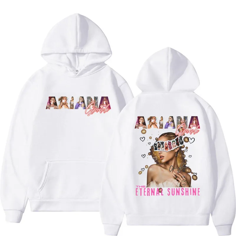 Ariana Grande Eternal Sunshine Tour 2026 Pullovers Men Women Clothing Fashion Aesthetic Sweatshirt Comfort Casual Fleece Hoodies — image 8