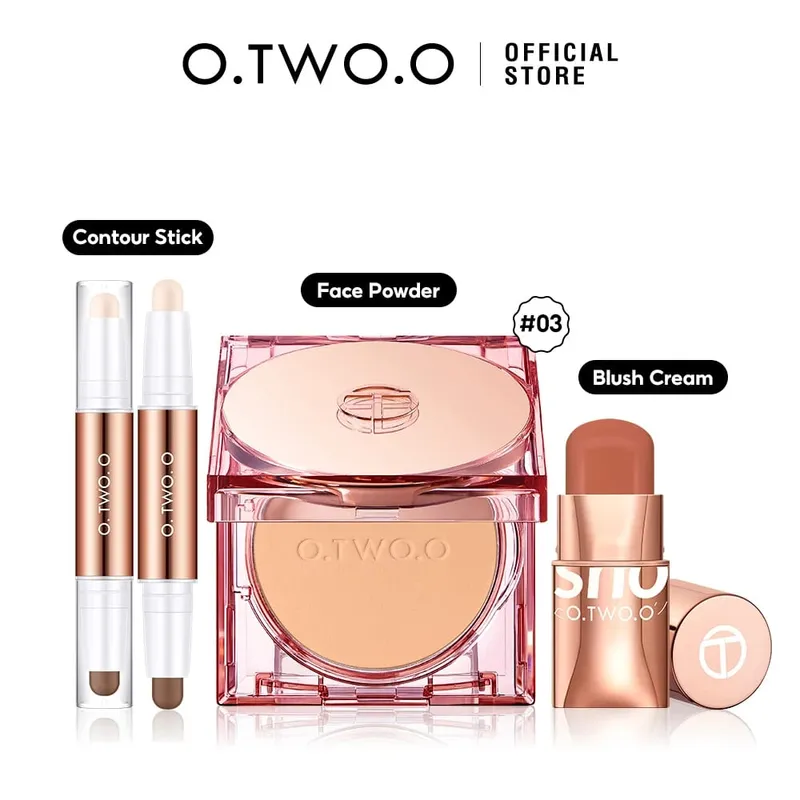 O.TWO.O Set trucco viso Fondotinta Crema Pennello Correttore Idratante Liscio Impermeabile Copertura totale Trucco viso a lunga durata — image 9