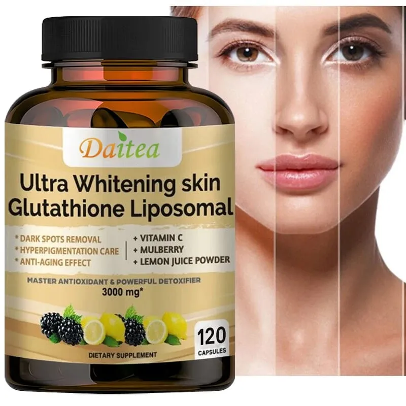 Liposome Glutathione with Vitamin C Helps Detoxify Whiten Skin and Antioxidant Anti-aging — image 4