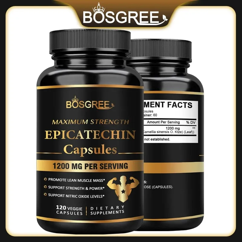 Epicatechin Capsules - Protein Synthesis Athletic Ability Strength and Lean Muscle Support - Carnosine Inhibitors Supplements — image 2