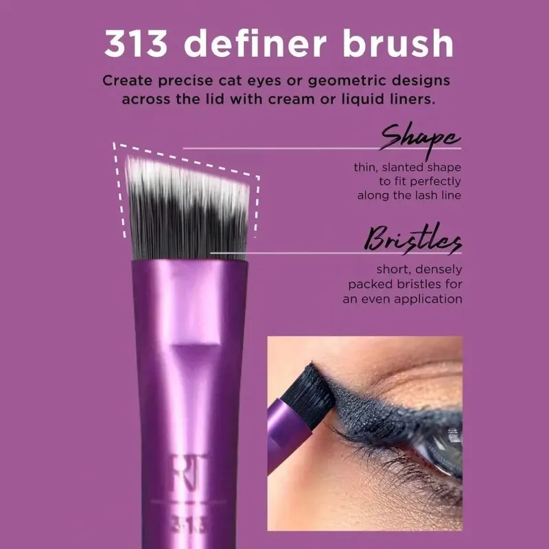 8pcs/Set Eye Makeup Brushes Soft Synthetic Hair Makeup Tool Kit Suitable for Beginners — image 5