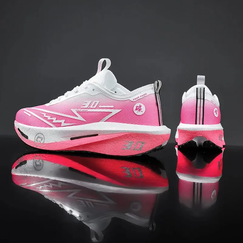 Comfortable Men Running Shoes Marathon Carbon Board Speciality Sports Men's Sneakers Breathable Women Walking Athletic Sneakers — image 7