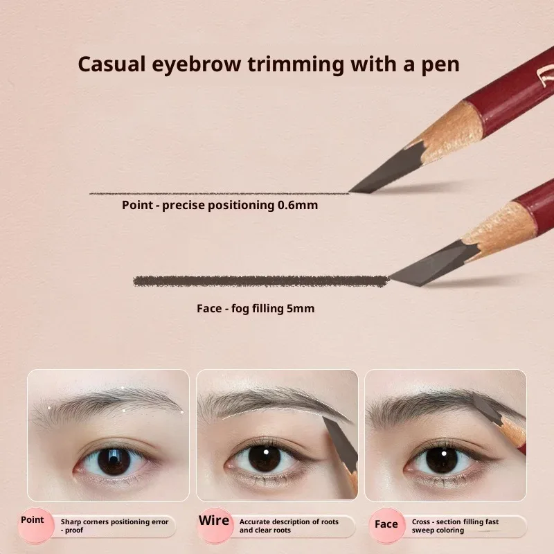 Precision Hard Core Eyebrow Pencil - Creates Natural Wild Brows with Microblading Effect Waterproof and Long Wearing — image 5
